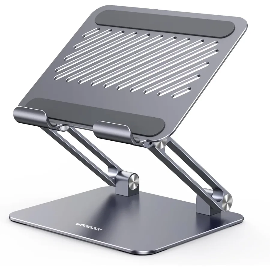 

UGREEN подставка для планшета, держатель для стола, двойной стержень, алюминиевый держатель для планшета, регулируемый многоугольный аксессуар для домашнего офиса Compa