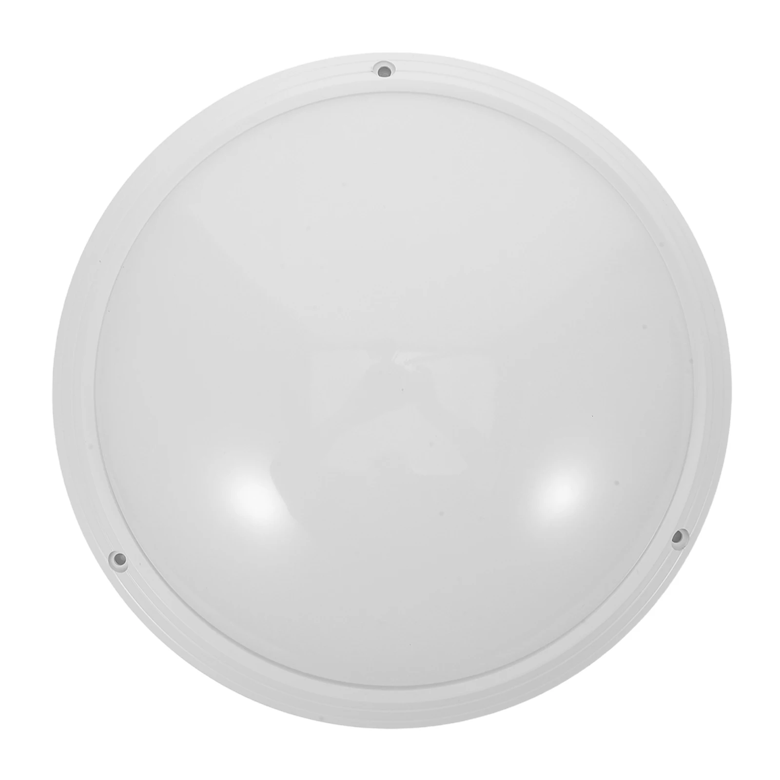 

Round 10.61" Plastic Ceiling Lamp Shade Flush Mount Diffuser Cover For Kitchen Bathroom Bedroom, Led Round Light Cover,