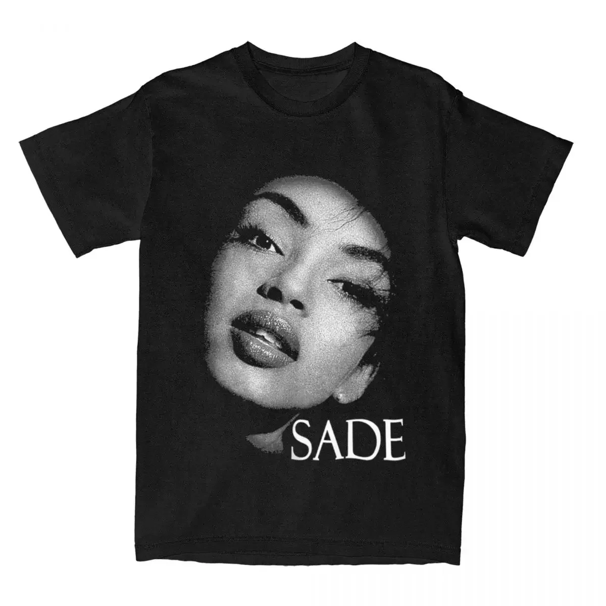 Round Neck Tee Shirt Short Sleeve Clothes New Arrival S-Sade Adu Singer Vintage T Shirts for Men summer Cotton Vintage T-Shirts