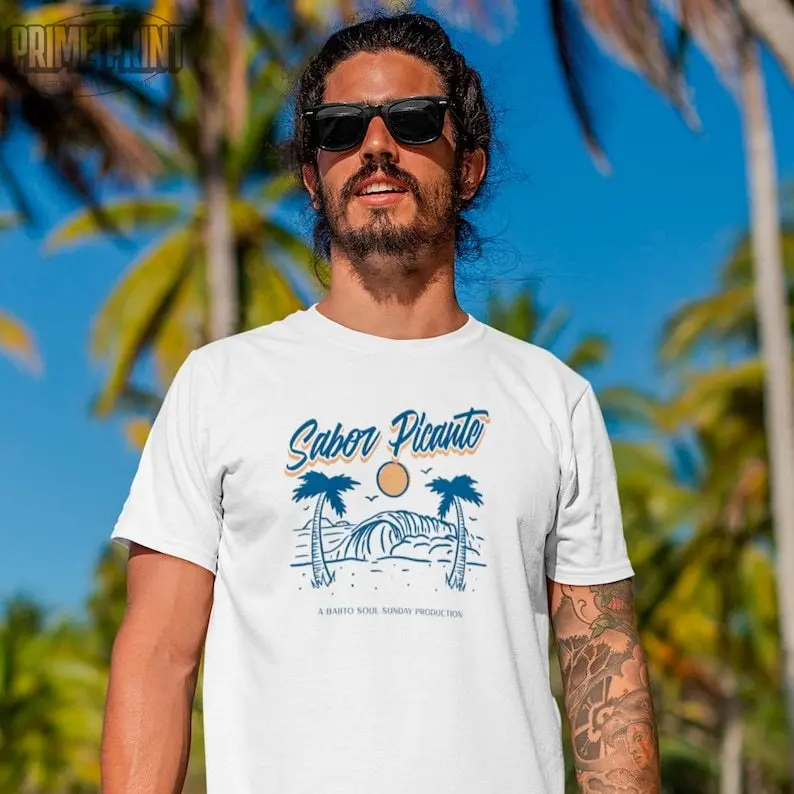 Sabor Picante a Bajito Soul Sunday Production Jersey Short Sleeve Tee