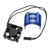 Motor Heatsink Cover Cooling Fan For Wltoys 144001 124019 124018 124016 104001 RC Car 540 550 3650 Motor Heat Sink