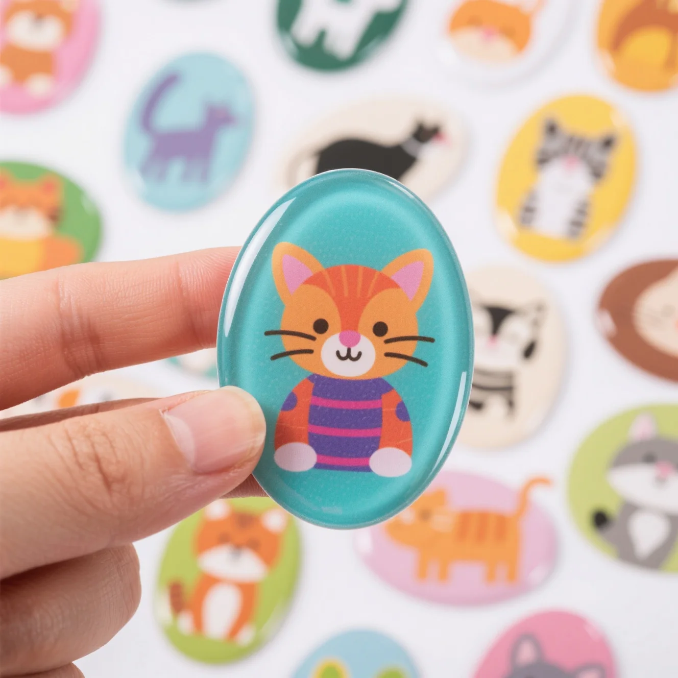 Epoxy Resin Dome Stickers For Enhanced Button And Keypad Functionality