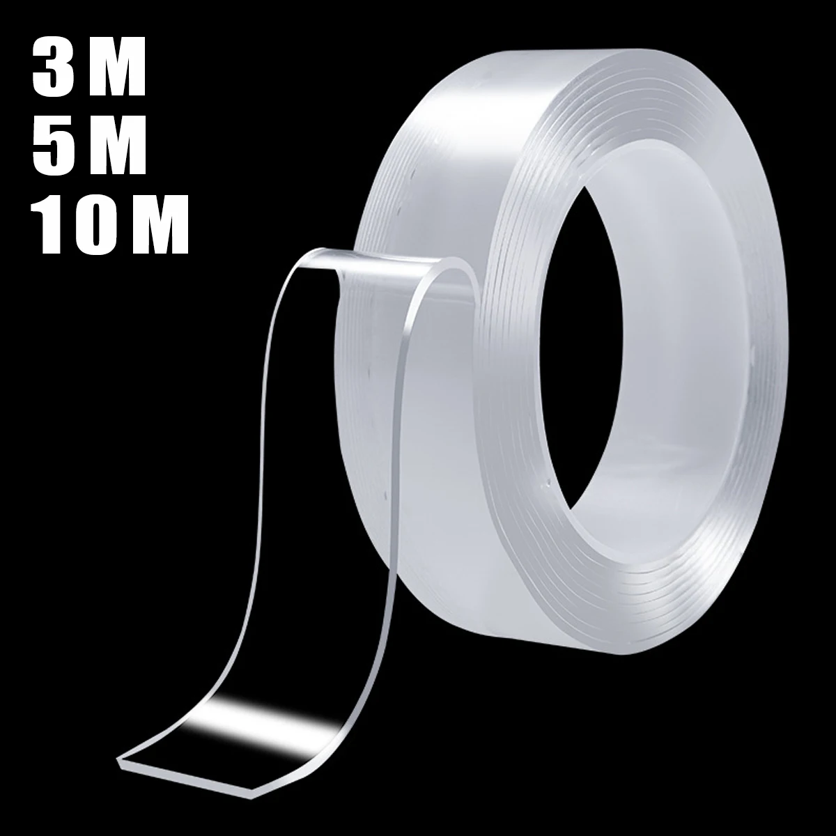 1/3/5/10m Nano Tape Double-Sided Adhesive Tape Traceless Waterproof Tape For Bathroom Kitchen Sink Tap Gel Sticker