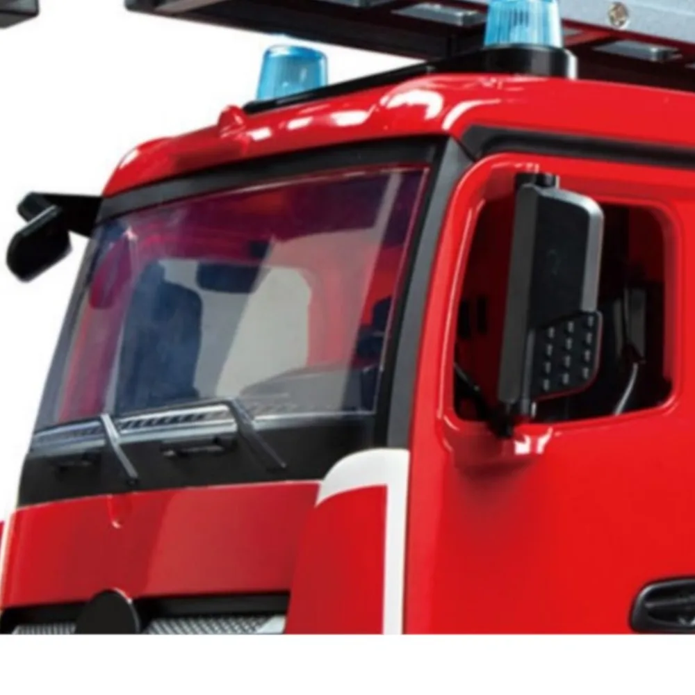 

DoubleE E667 003 1/20 Electric Remote Control Snozzle Ladder Fire Truck BZ Metal Ladder 6 Motors RC Construction Model Vehicle