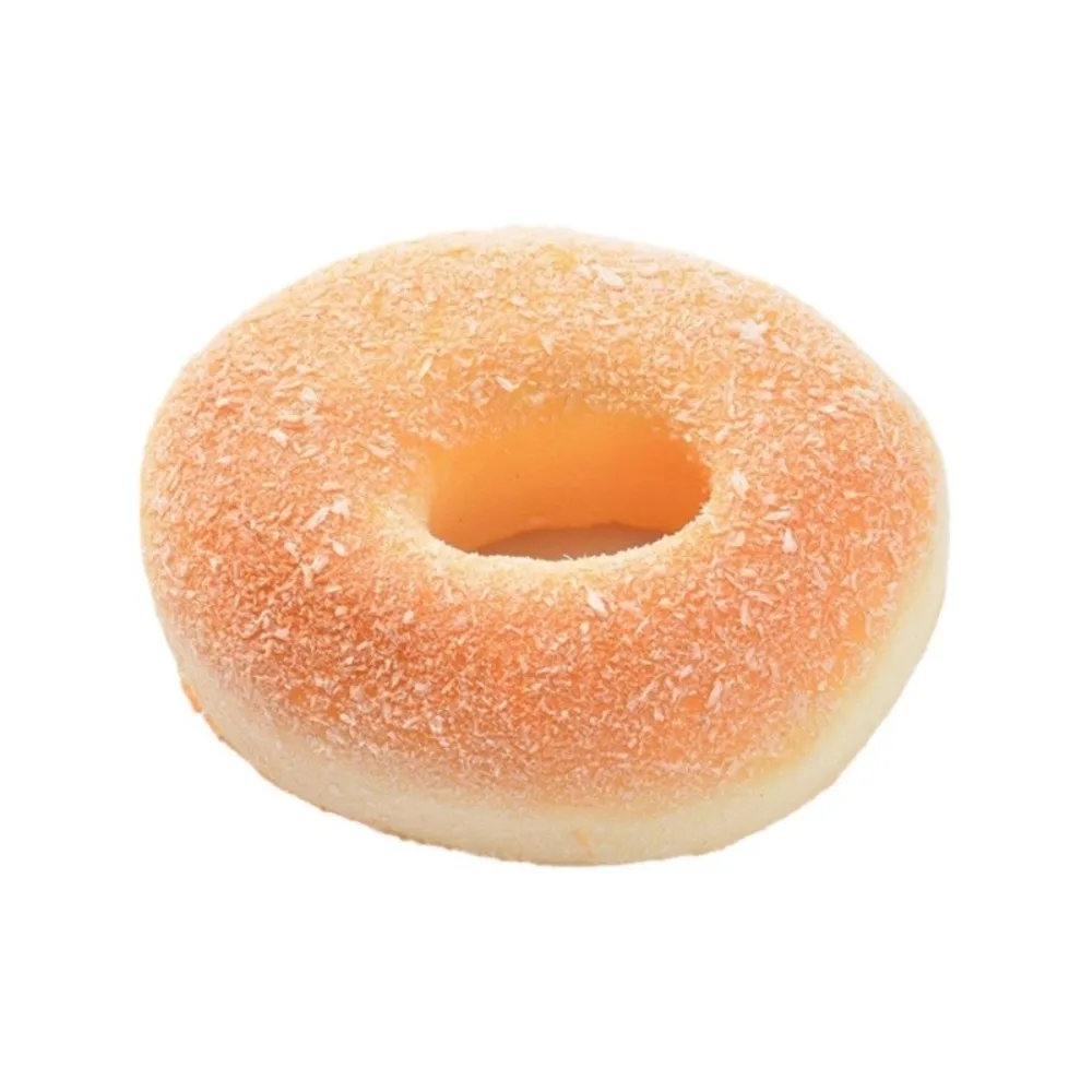 Lifelike PU Squeeze Food Toy Bread Stress Relief Simulation Bread Toast Donuts Pinch Toy Photography Props