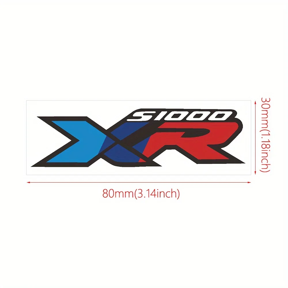 XR S1000 Text Vinyl Decals Multi Color Sport Stickers Waterproof For Motorcycle Handlebar Motorbike Tuning Decor