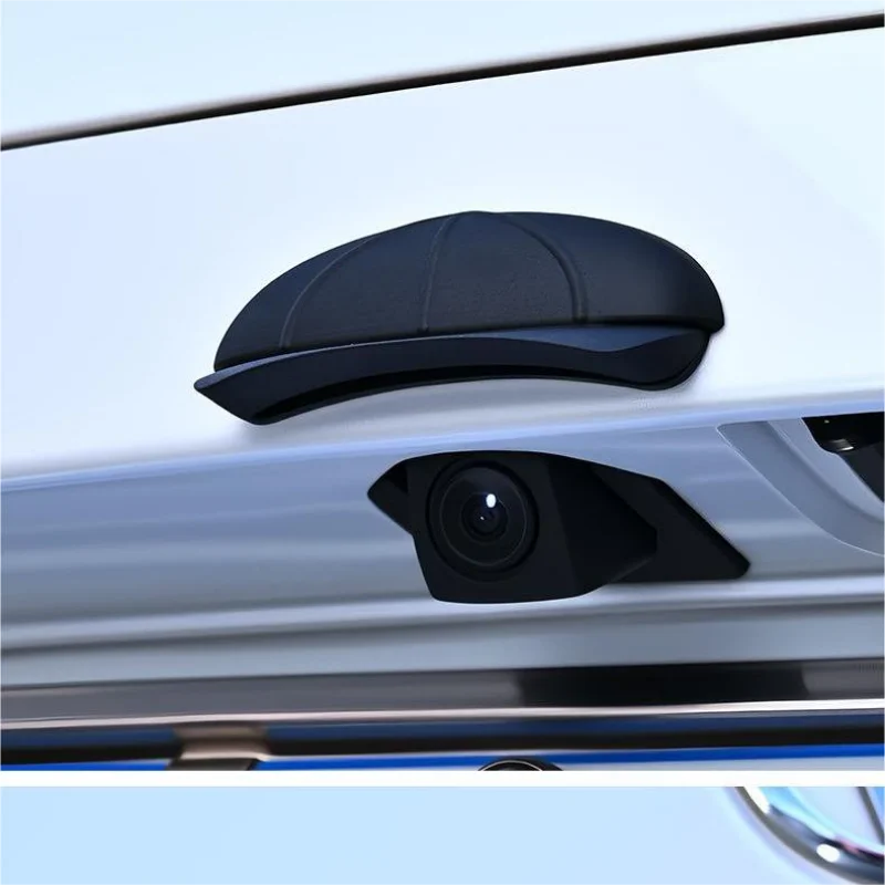 Housse de protection étanche pour caméra de recul, garantit une vision HD claire sous la pluie et la neige, protecteur en silicone à forte adhérence pour voiture, camion, SUV, camping-car