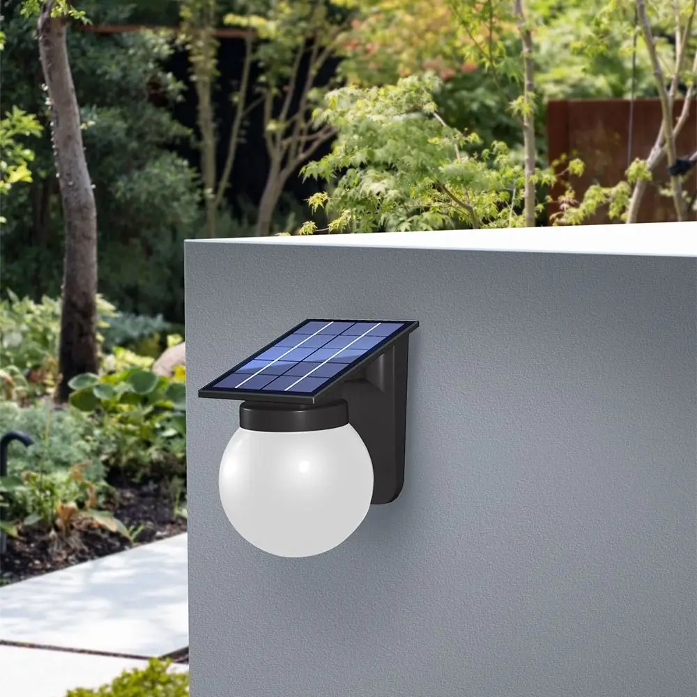 

Auto on/Off Solar Wall Light IP65 Waterproof Wall Mounted Outdoor Solar Wall Lamp Sturdy RGB Color Changing Solar Induction Lamp