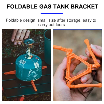 Foldable Gas Canister Tripod Stand 1