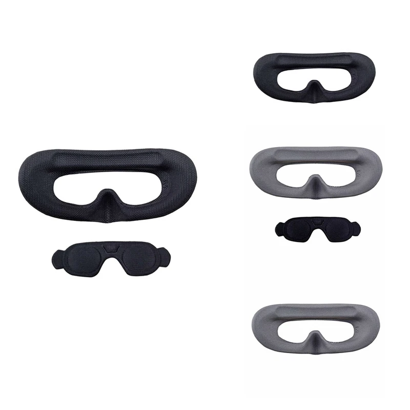 Espuma Pad Sponge Eye Mask, Máscara Confortável, DJI AVATA 2 Óculos, 3