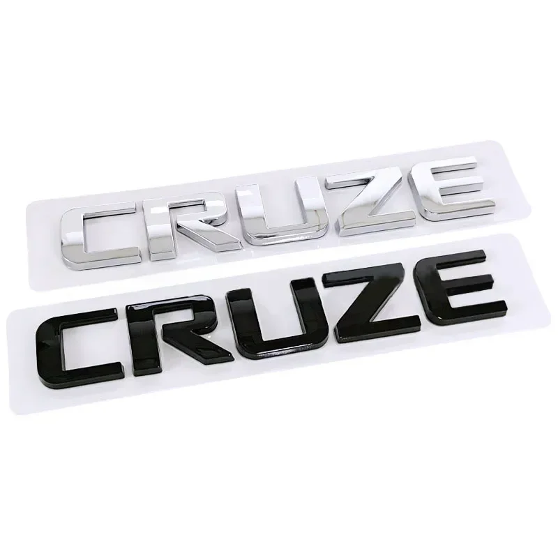 

ABS Car Rear Trunk Whole Body Side Badge Sticker for Chevrolet Cruze Logo Auto Emblem Decal Exterior Accessories
