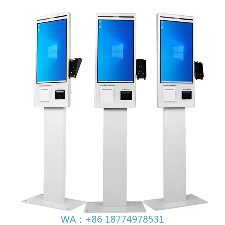 Printer Self Service Smart Parking Payment Kiosk for Parking Lot OEM Support Outdoor Parking Kiosk Bill and Payment Receipt