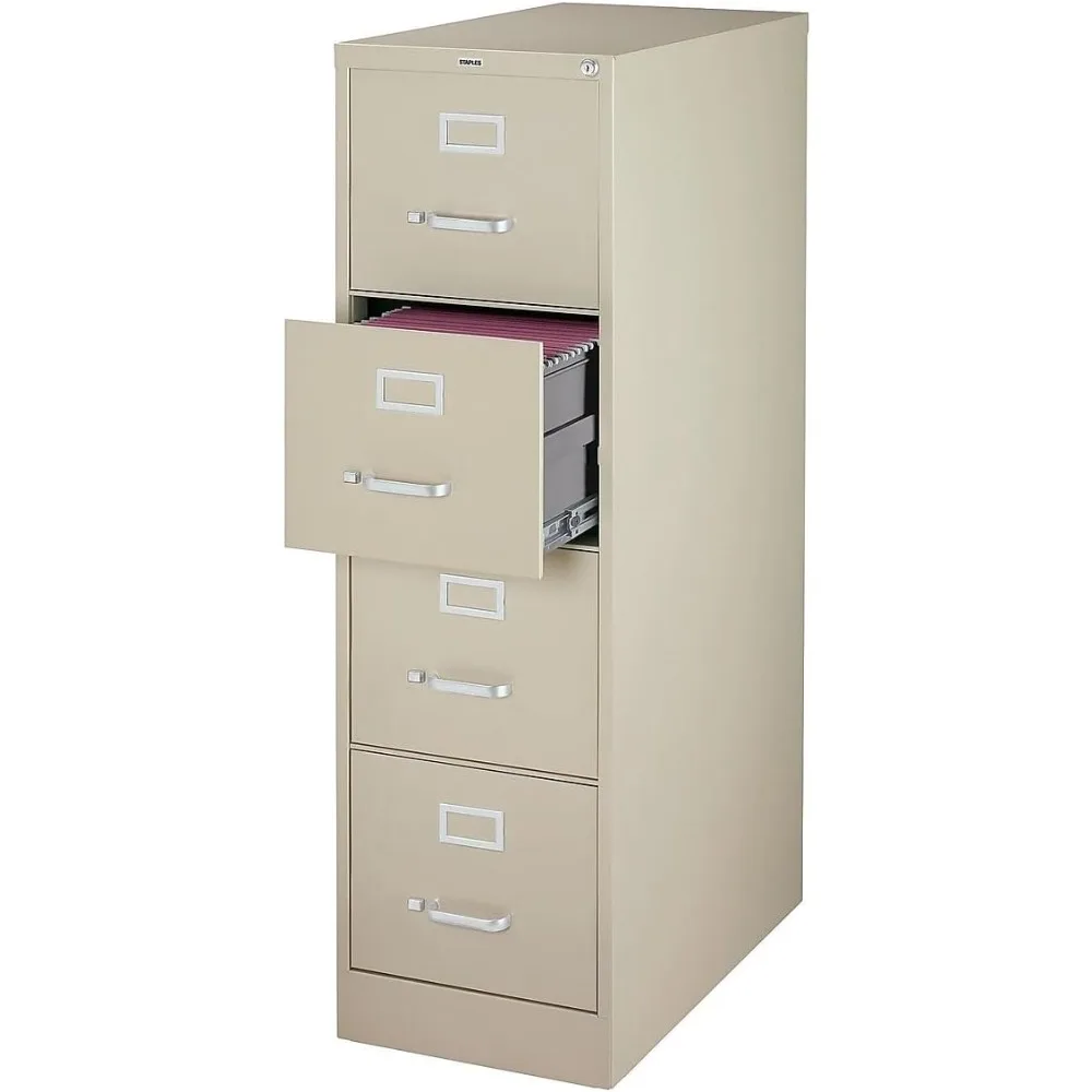 4 Drawer Vertical File Cabinet Metal Putty Letters are characterized by a putty/beige finish and a metal construction