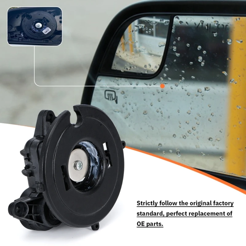 Exterior Side View Power Mirror Glass Control Motor Accessories 6U5Z-17D696-C Compatible For F150 MKX 6U5Z17D696C 924400