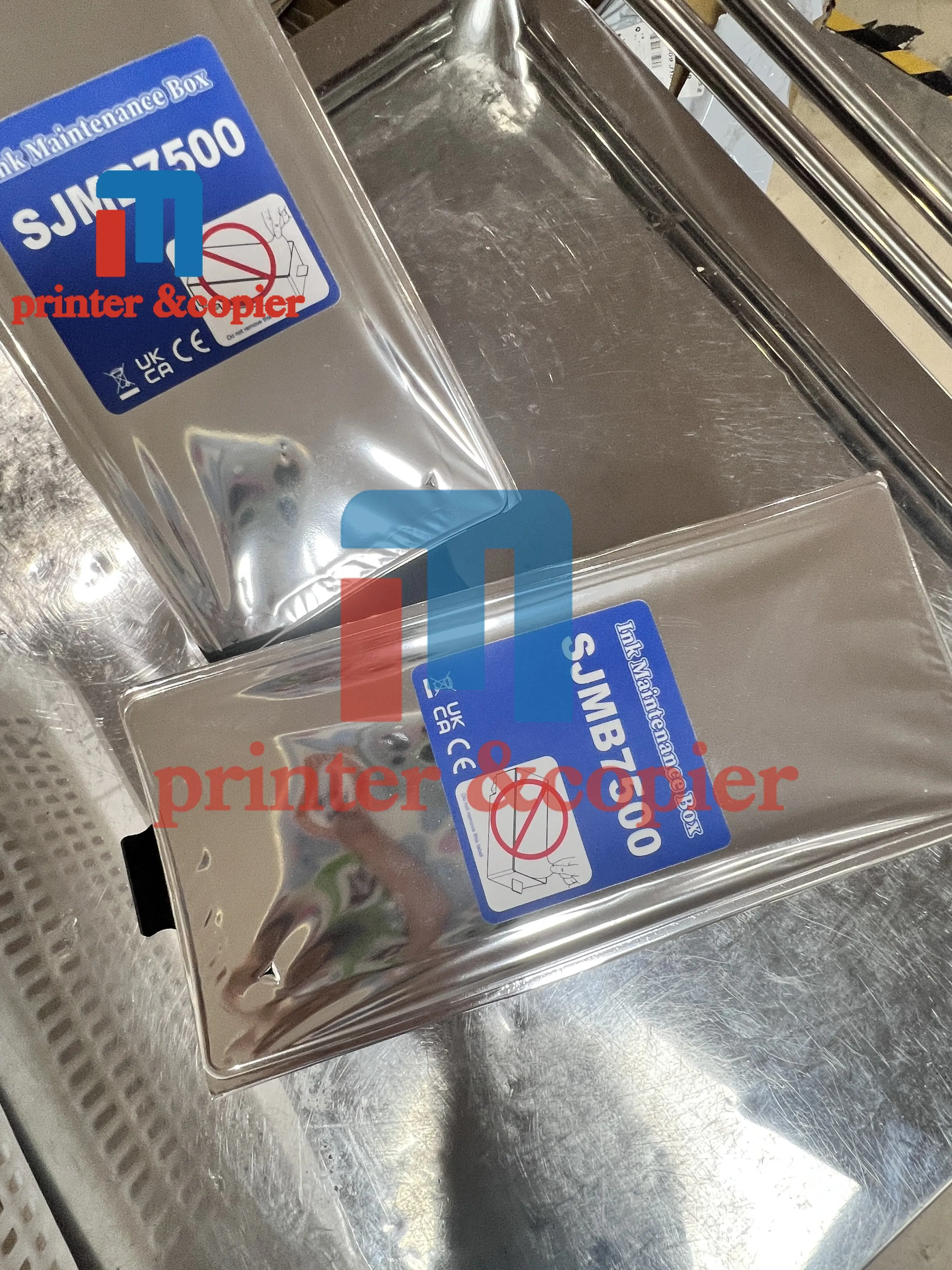 SJMB7500 C33S020596 Maintenance Box support for EPSON TM C7500 C7510 C7520 C7500G C7510G C7520G