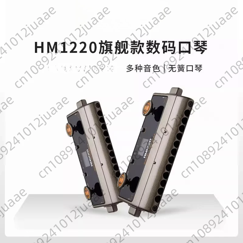 

Professional digital harmonica HM1220, built-in speakers and MIDI controller, 32 sound modes Bluetooth music synchronization