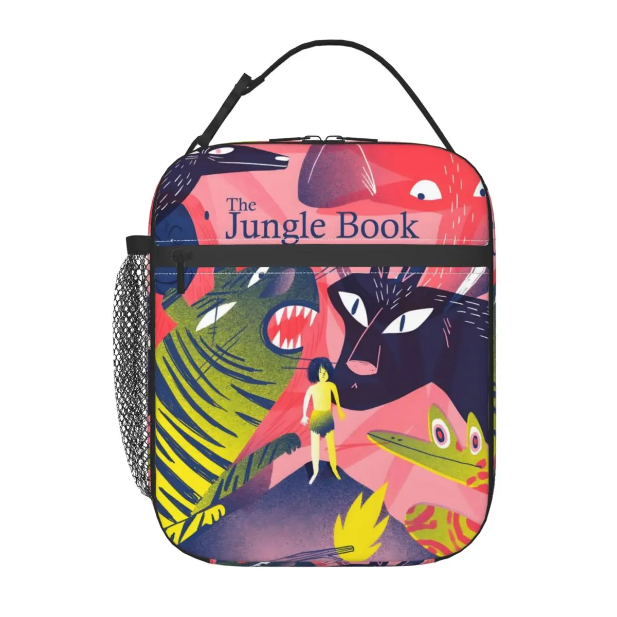 Custom The Jungle Book Insulated Lunch Bag for Women Waterproof Musical Adventure Film Thermal Cooler Bento Box Beach Camping