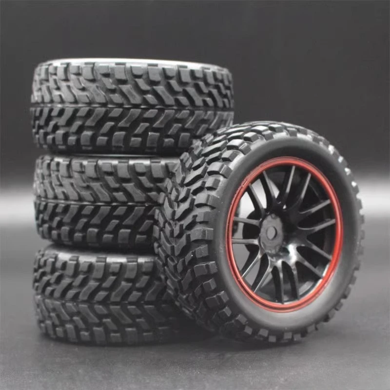 

75mm Tensile Wear-resistant Tire for 1/10 RC Crawler Car Model Climbing Remote Control Car Upgrade and Modify Components