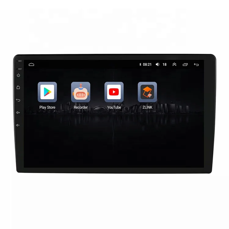 Android 12 2K QLED Screen Voice control Car video for 1DIN KIA RIO 2017 2018 2019 Car Radio audio navigation