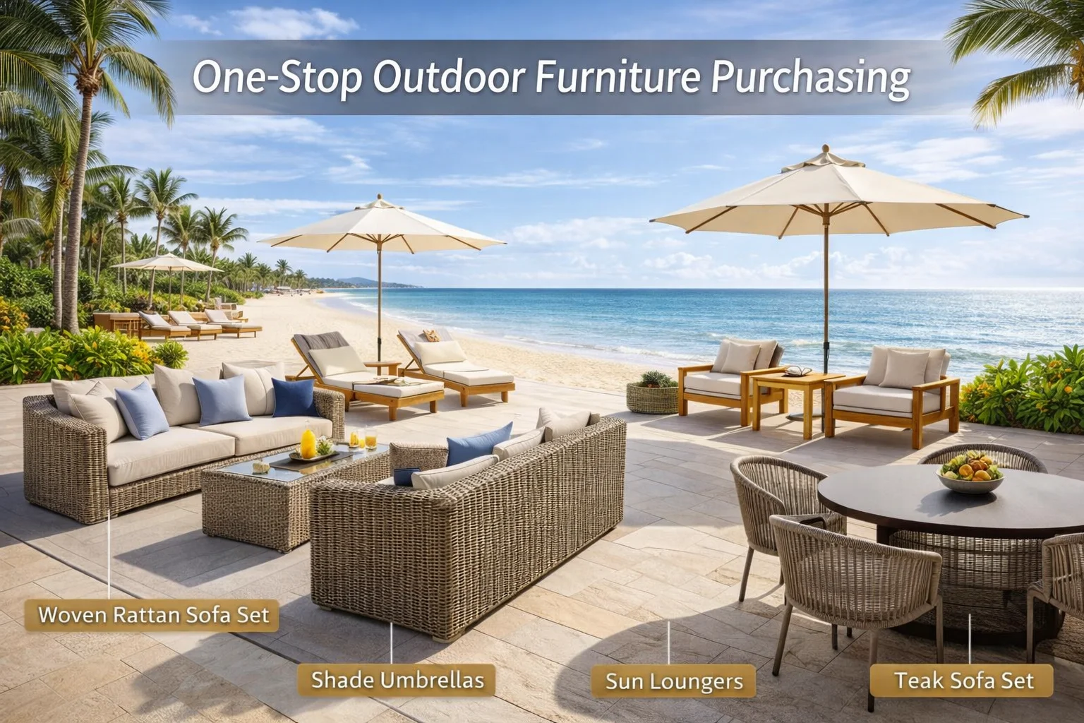 طقم أريكة خشب الساج للحدائق من - مراجعة Outdoor Furniture Teak وسعره