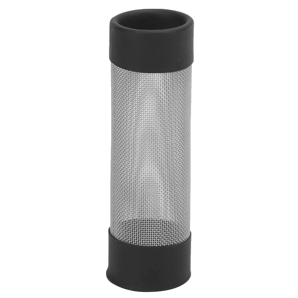 Stainless Steel Aquarium Filter Cover Inflow Guard Metal Mesh Fish Intake Strainer Internal Diameter 18mm Mesh Net
