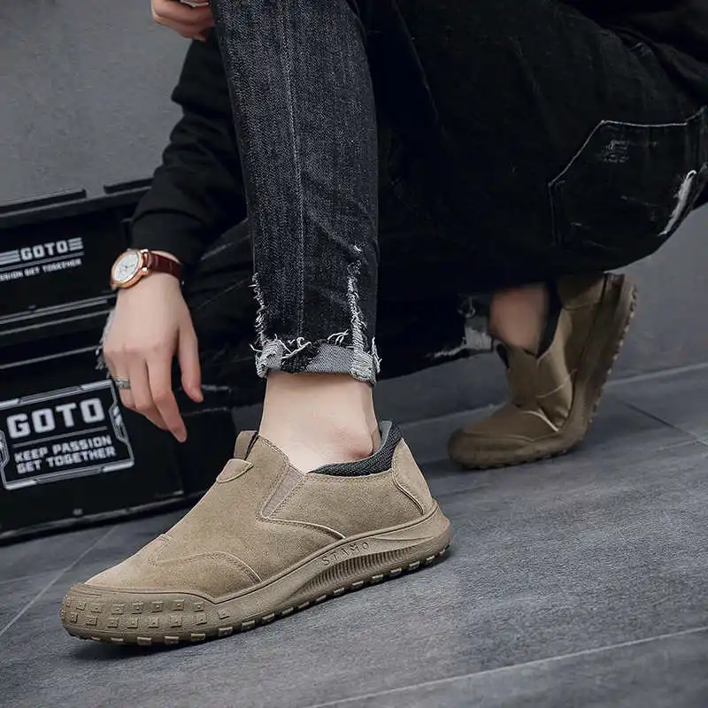 Grey Non-slip White Man Sneakers Walking New Arrivals Comfortable Shoes Sport Novelties Advanced Joggings Trainners
