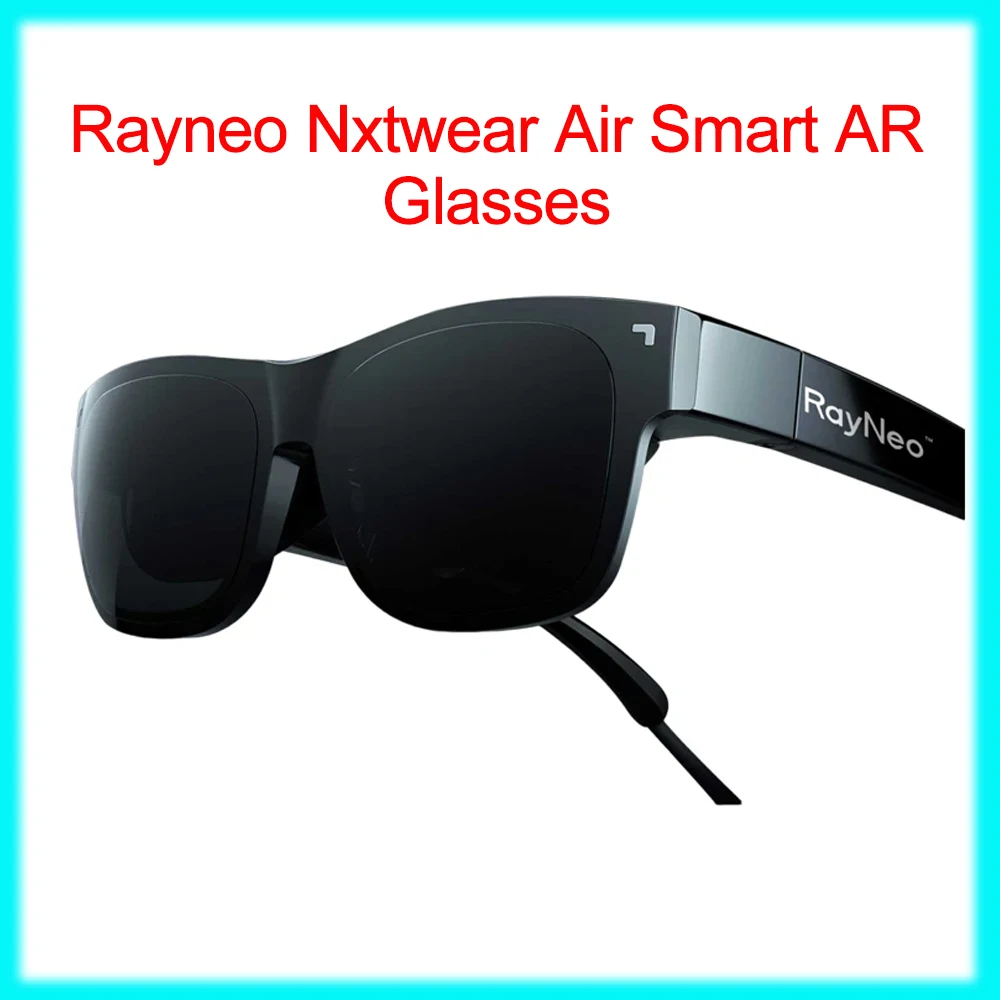 Rayneo Nxtwear Air Smart AR Glasses Fast 120Hz Gaming Experience 140inch Screen Dual Full HD Micro-OLED Display Private Cinema