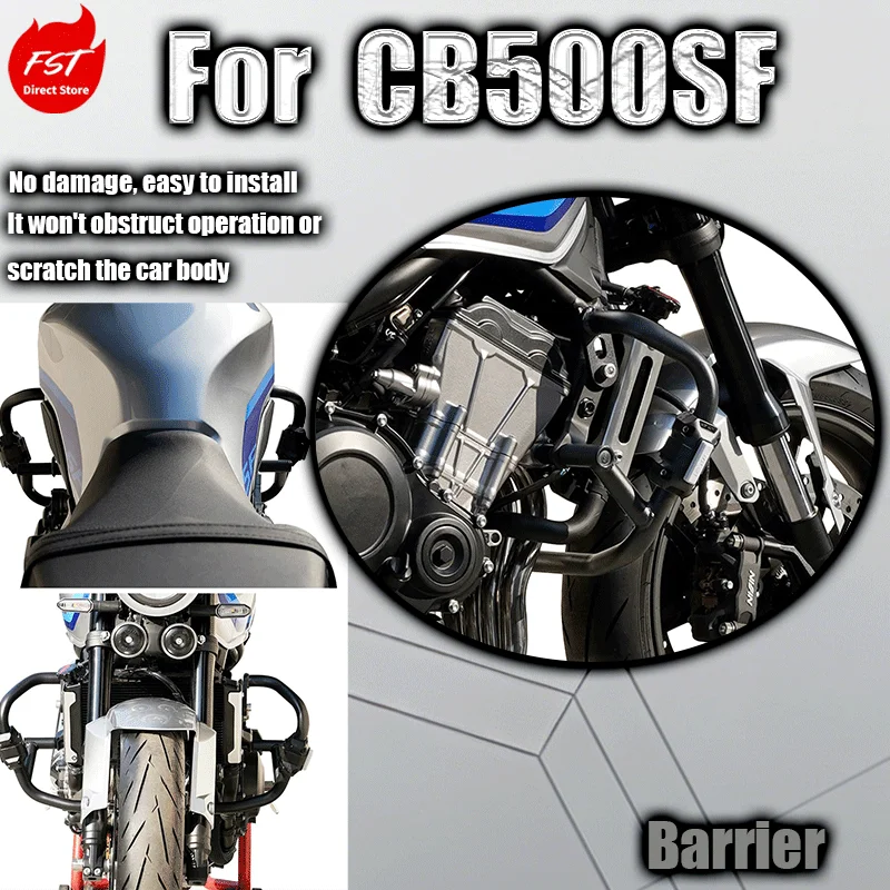 

Fit for CB500SF Crash Bar Bumper SuperFour Anti-fall Guard