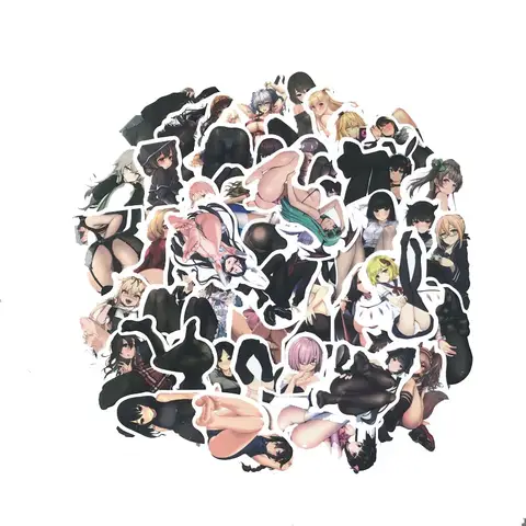 8 best sales anime tjej klistermärken - №3