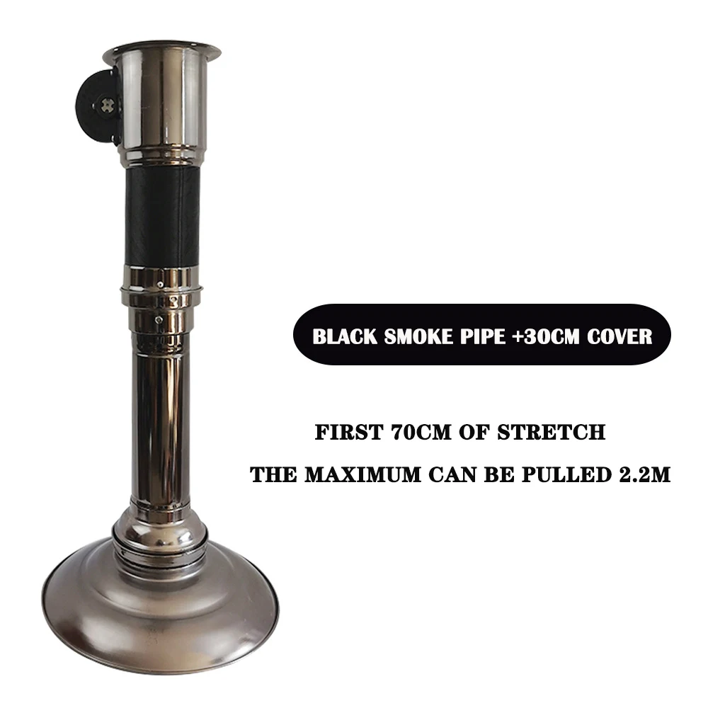 바베큐 텔레스코픽 연기 배기 파이프, 환기 파이프, 바베큐 장비, 흡연 후드, 배기 파이프, 굴뚝