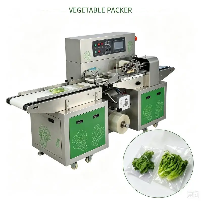 Customized Pillow Packaging Machine Automatic Pillow Wrapping Sealing Machine High Efficiency Industrial Packaging Equipment