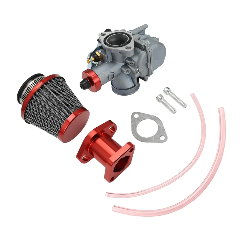 A98M For VM22 212Cc GX200 6.5Hp Engine Intake Manifold Air Filter Adapt Carburetor Kit 196Cc CT200U KT196 Motorcycle Mini Engine