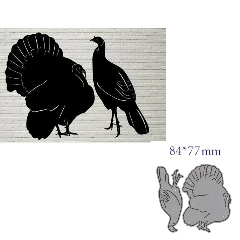 metal cutting dies cut die mold Animal bird decoration Scrapbook paper craft knife mould blade punch stencils