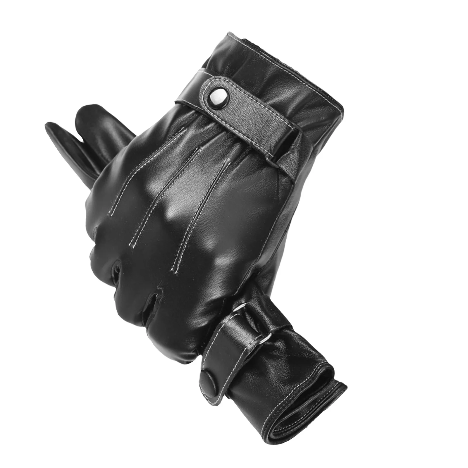 

Black Winter Thicken Riding Gloves Touch Screen Gym Workout Outdoor Sports Protection Warm Gloves for Cycling Hiking