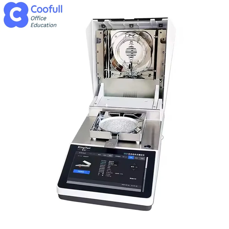 COOFULLL Digital 0.1g Grain Moisture Meter Moisture Tester for Corn Paddy Rice Cocoa Soybean Water Content Analyzer