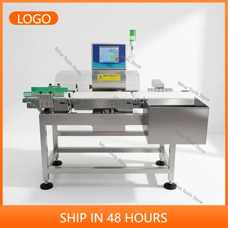 High Precision Automatic Checkweighers Inline Check Weight High Speed Weight Checker Machine for Food Industry