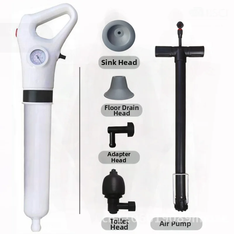 

Quick Toilet Unblocker Tool One-Shot Toilet Blockage Removal Sewer Pipe Unblocker ABS Material Cross-Border Amazon