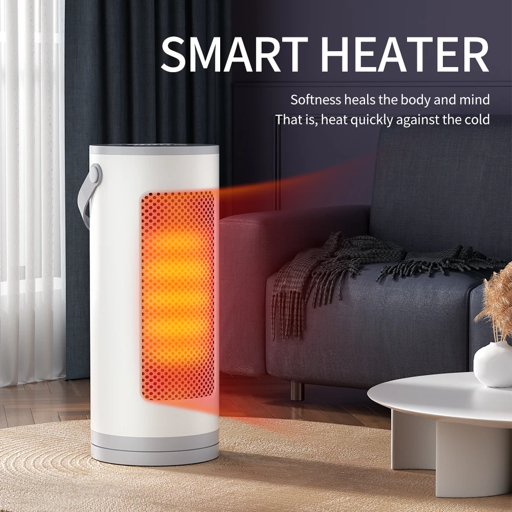 

Space Heater, 38.5cm 110V Electric with Remote Control for Indoor Use Oscillating Fast Heating Portable Heater