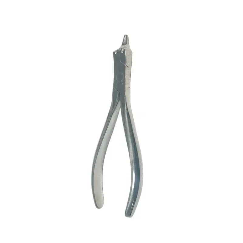 Dental Technician Pliers Thick Wire Cut Orthodontic Clasp Plier Flat-head Needle-nose Trident Pliers Oral Instrument Bar