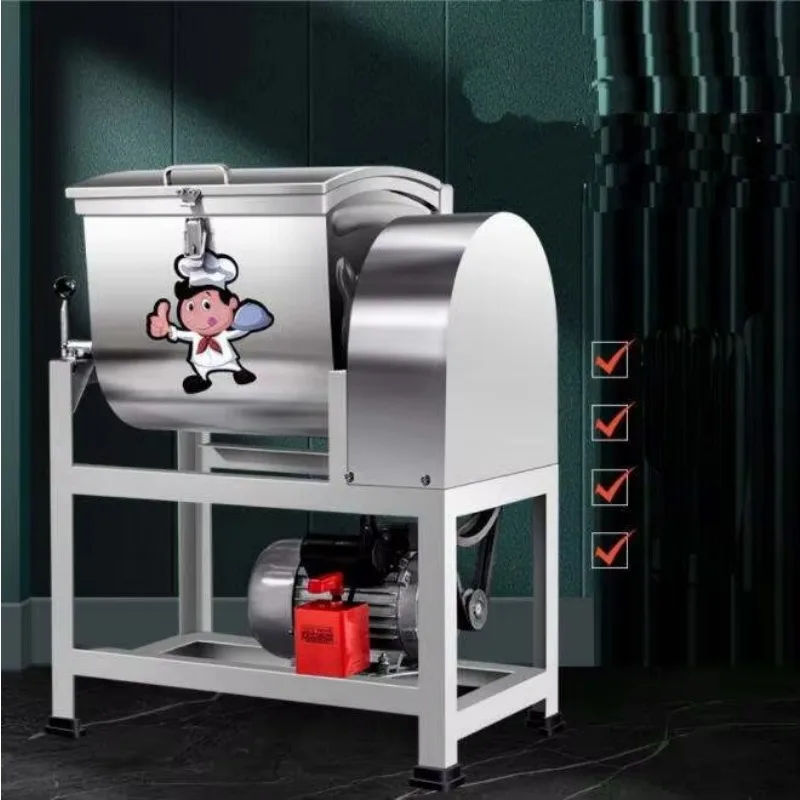 25kg Automatic Vertical Cake Dough Mixer Homeuse Flour Stirring Mixer Pasta Bread Kneading Making Machine