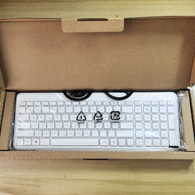 

Serbia layout Ultra-thin wireless keyboard and mouse KG-1450 for HP notebook desktop computer