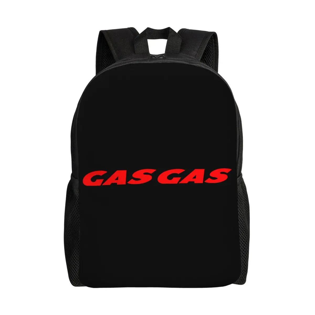 

Custom GasGas Logo Spanish Motorcycle Backpacks for Men Women College School Students Bookbag Fits 15 Inch Laptop Bags