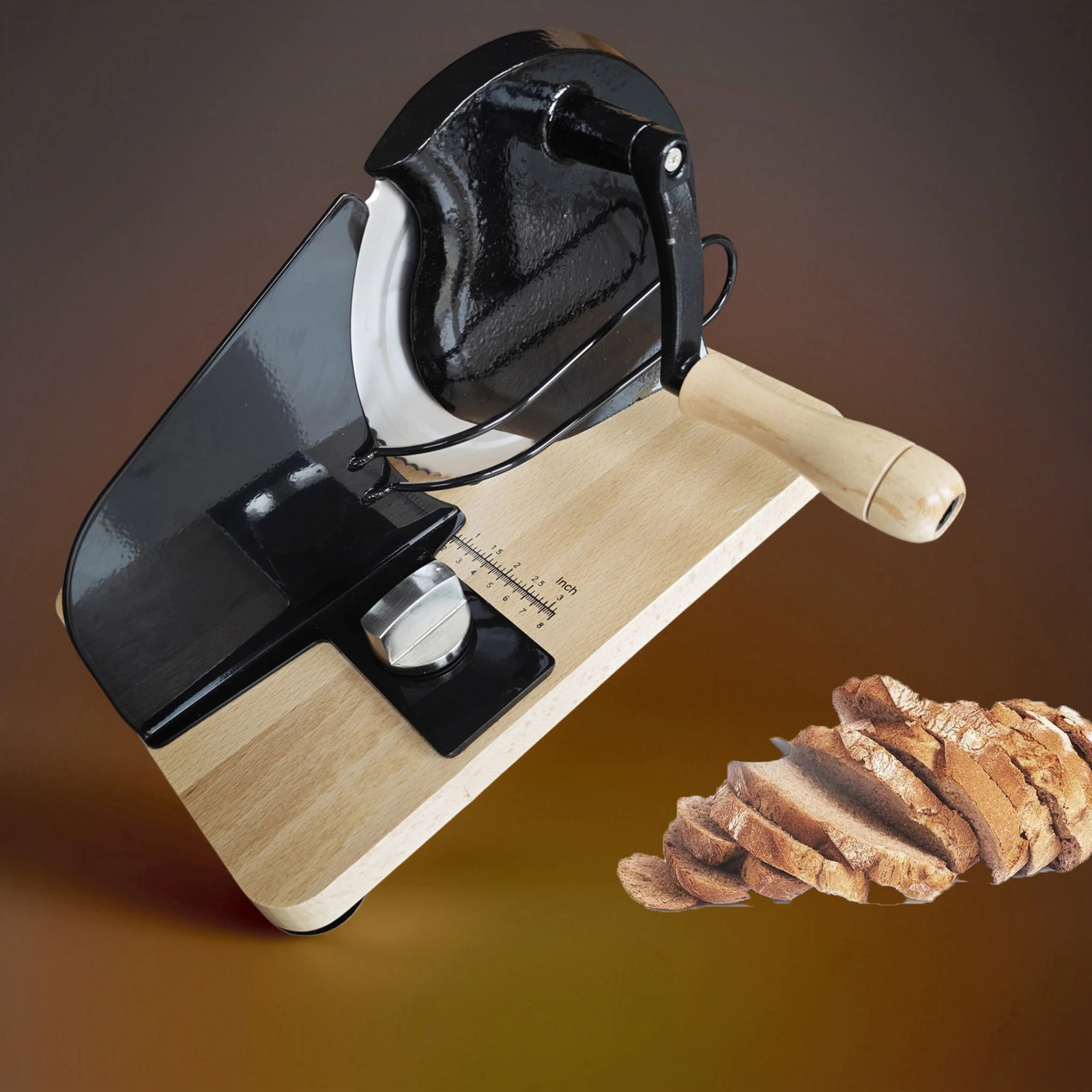 Commercial Bread Slicer - Cortadora de pan manual comercial para