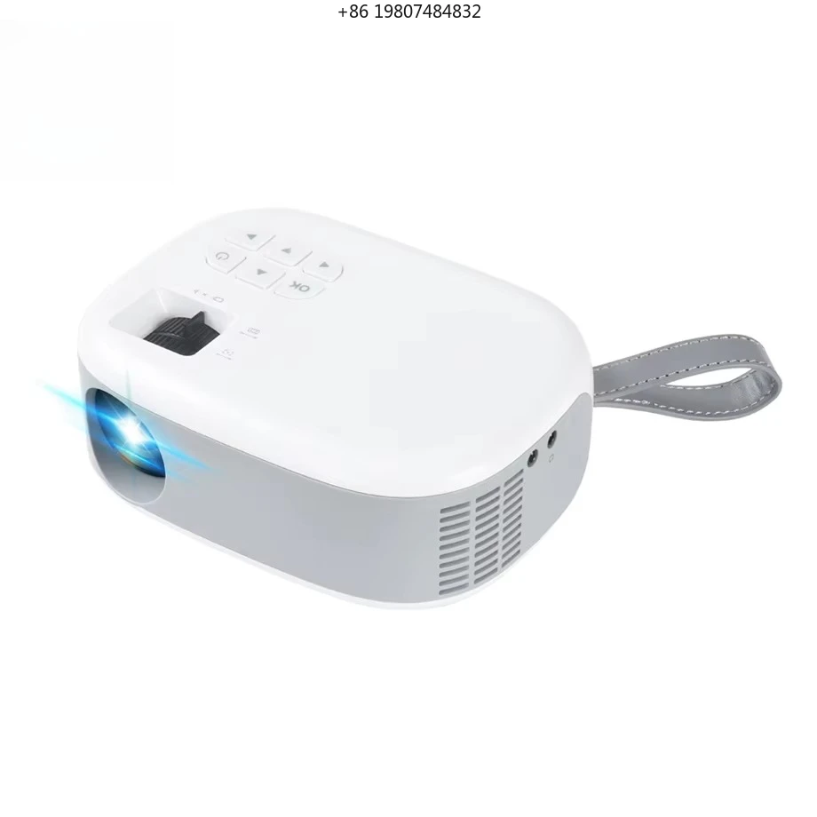 

Built-in 3W Speaker USB Home Theater 1080P TV Compatibility LED Portable Pocketable HD 720P Pico Mini Projector Kids Smart LCD