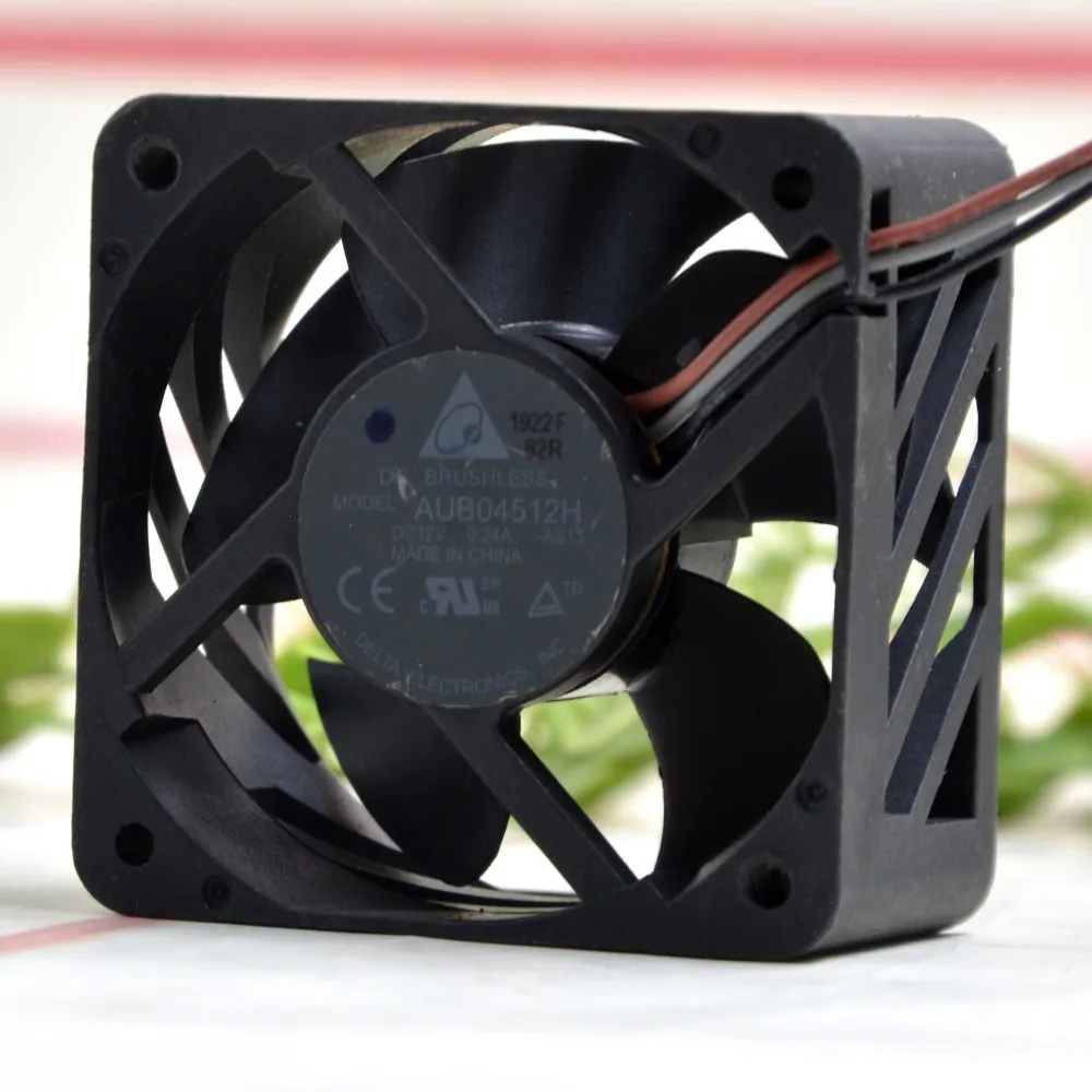 New DELTA 4520 45mm 12V 0.24A PWM Fan for Automatic Speed Control for AUB04512H