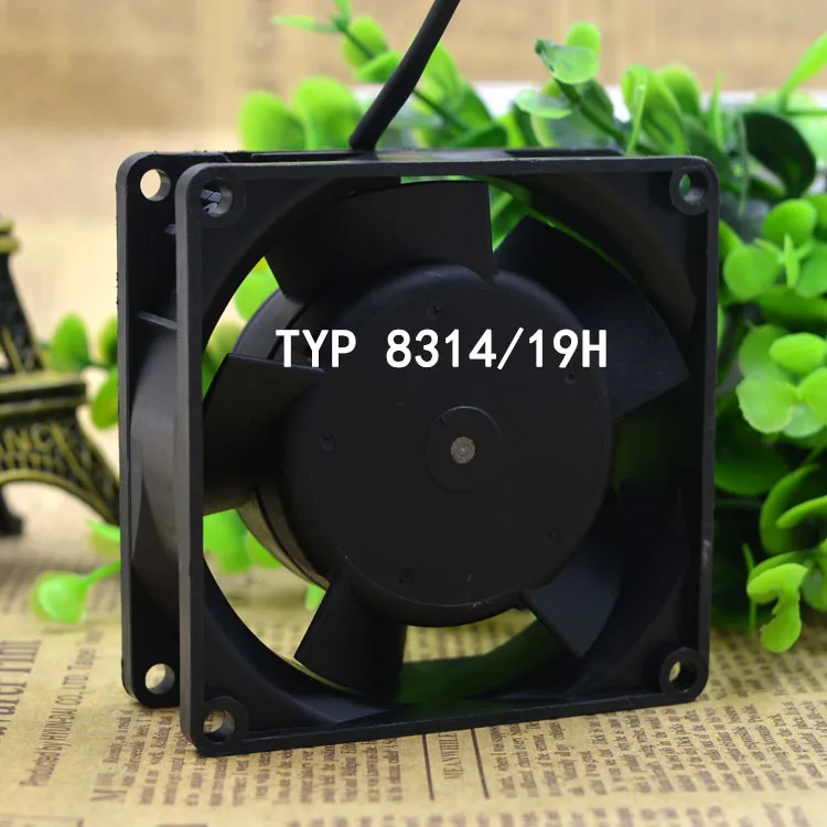 

High Air Volume Fan Radiator 24V 80x80x32 Frequency Converter Fan TYP 8314/19H 8314H/HU/HR Advanced Cooling Fan