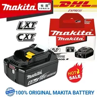 Original Makita 18V 6.0Ah Battery Gift box packaging, for Makita 18v battery BL1830B BL1860B BL1850B Replacement Lithium Battery