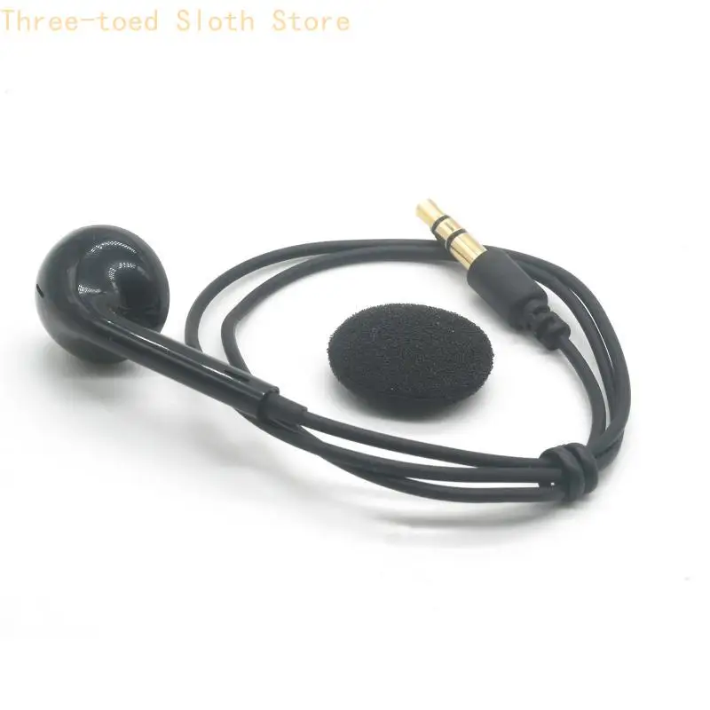 3.5mm Metal Gaming Dedicated Headset Heavy Bass with Microphone Sports Anti-fall E74A