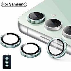 Camera Lens Protector Glass for Samsung Galaxy A55 A35 A25 A15 5G Full Cover Lens Metal Protector Ring GalaxyA55 5G Camera Film