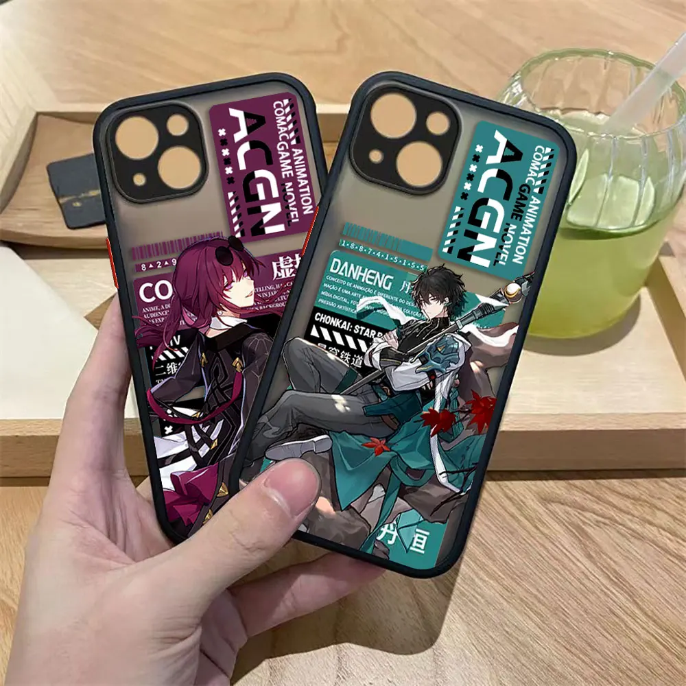 

Kafka Dan Heng Honkai Star Rail Matte Phone Case For Redmi NOTE 14 13 12 12S 11 11T 11S 10 10S 9T 9 9S 10X PRO PLUS TPU DIY Case